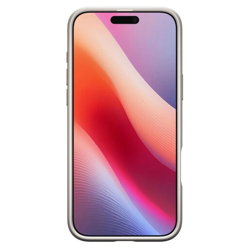 iPhone 16 PRO MAX umbris Spigen Ultra Hybrid plastikust taguse ja silikoonist raamiga bee 5